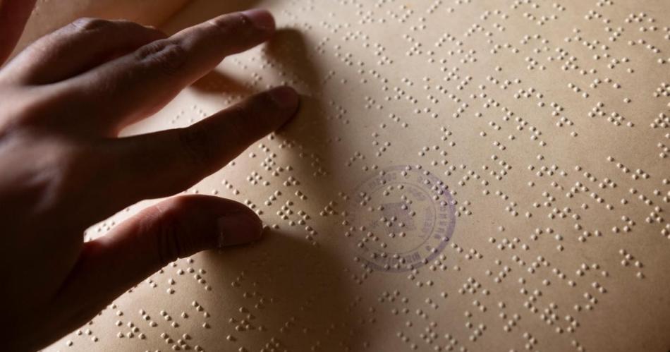 El sistema Braille un medio para establecer con-tacto con la realidad