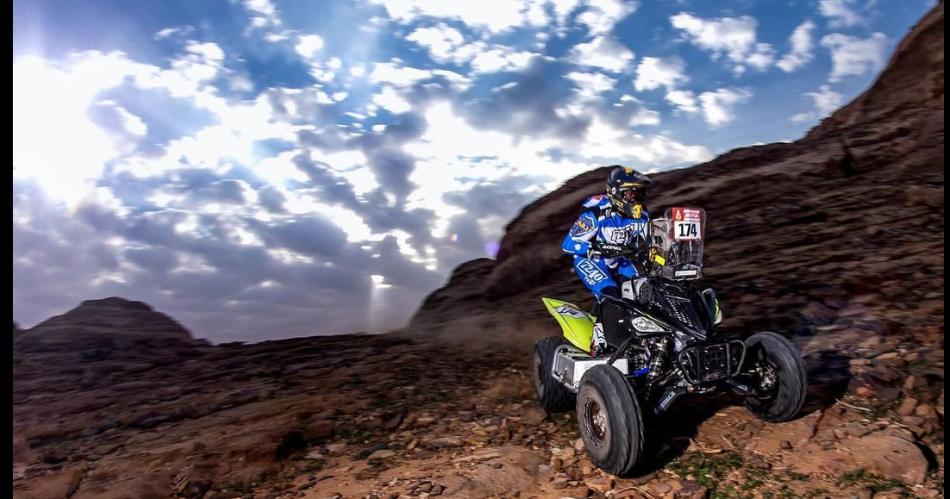 Moreno Flores fue protagonista en el arranque del Dakar