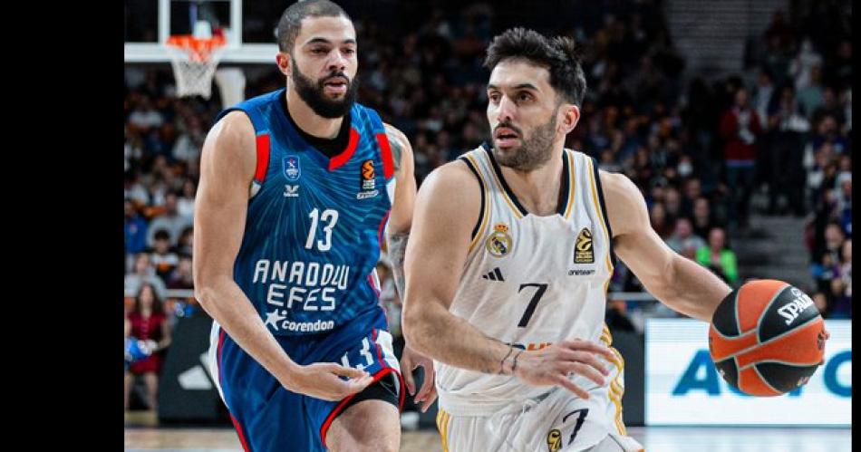 Campazzo aportó un total de 25 puntos y fue clave